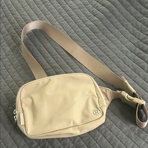 Lululemon Athletica Beige Belt Bag
